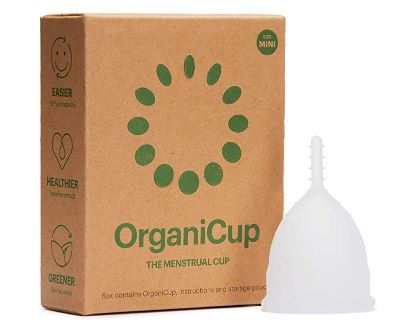 Organicup mini teen menstrual cup